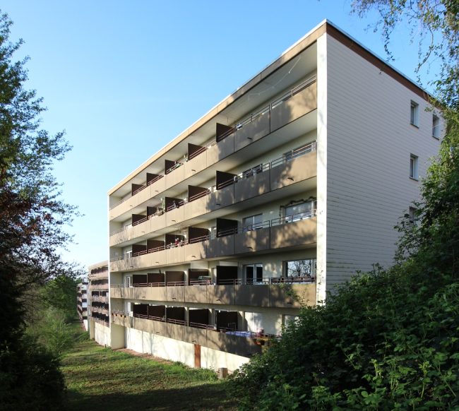 Haus Breslauer Straße 39-41 Hangansicht